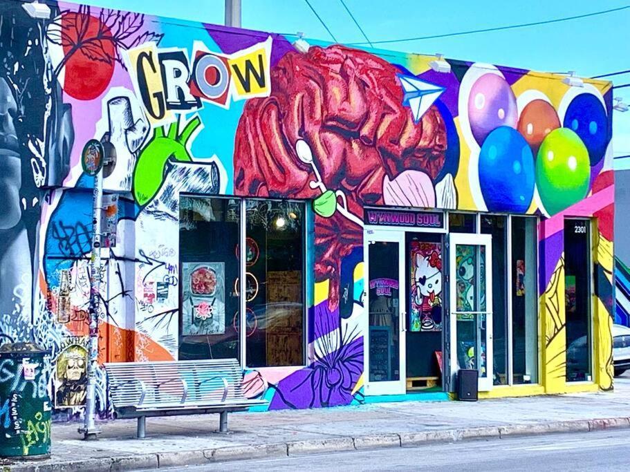 B02 5 Min From Midtown Wynwood Apartment Miami