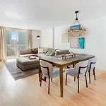 Luxe 1Br Apt With Balcony Bay View Pool Gym Parking