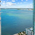 Central Unit With Ocean & City View Club At Brickell Bay