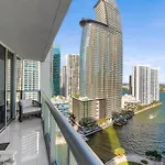 Penthouse Luxury Icon And W Hotel Panoramic Views Balcony In Brickell