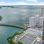 44Th Floor Corner 2 Bdr• Icon Brickell• Ocean View And Free Spa