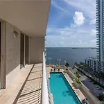 Downtown Miami Brickell Bay & Pool View 4 Bedrooms