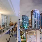 4 Bed Full Condo In Miami With Skyline & Sea View