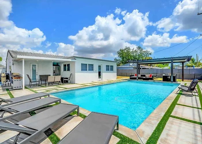 Cozy Paradise, With Heated Pool, Near Airport In Miami L16