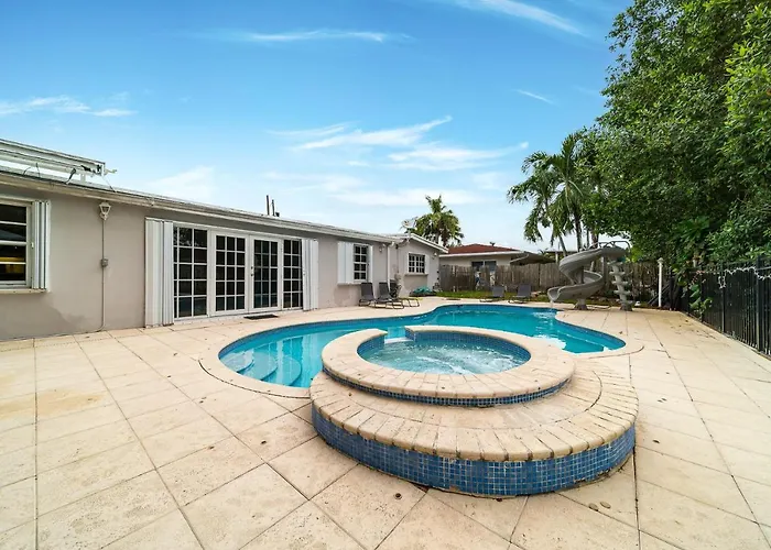 Pool House On The Water 2