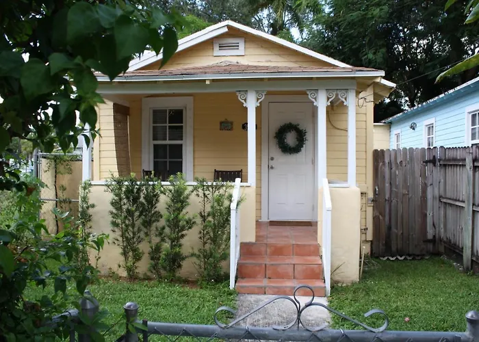 Key West Style Historic Home In Coconut Grove Florida The Yellow House