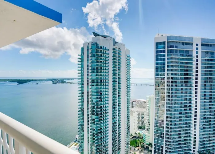 Penthouse With Ocean And City Views In Lux Miami Brickell Sleeps 4
