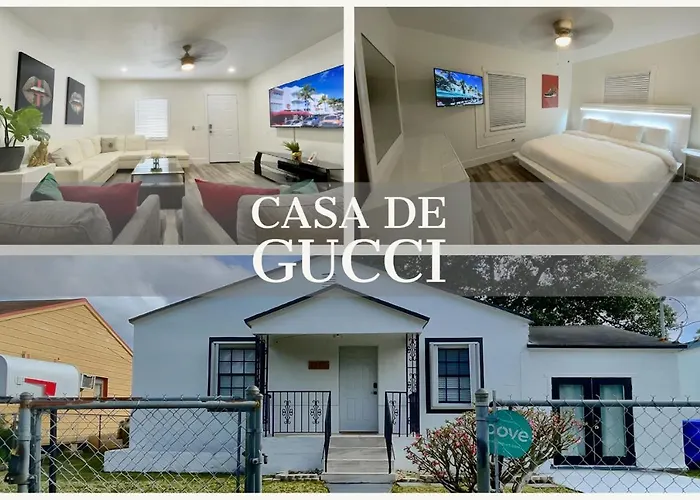Designer House 3 Bed King Bed Close To South Beach