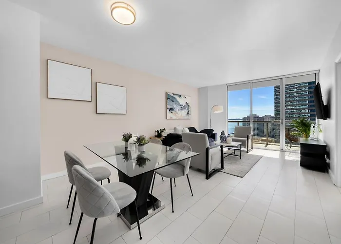 Icon W Brickell By Imd Miami Splendid Ocean View 2Br 1Ba