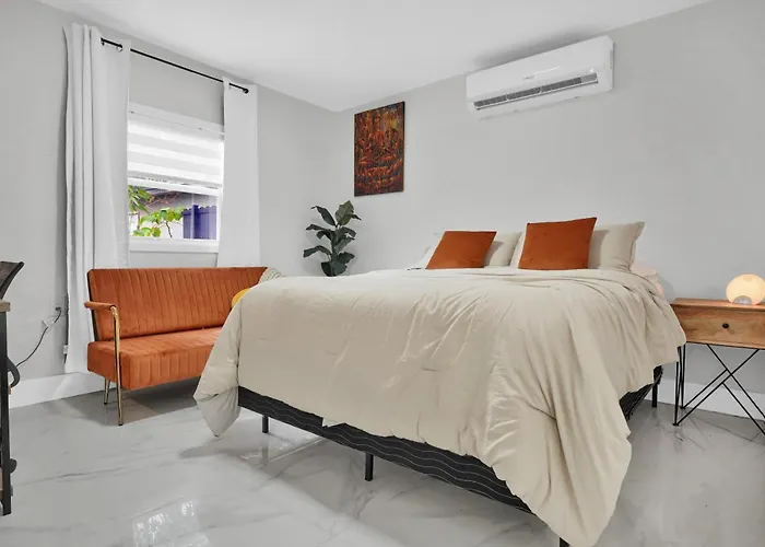 Suite Azul - Fully-Stocked, 1Br Apt With Private Patio And Free Parking