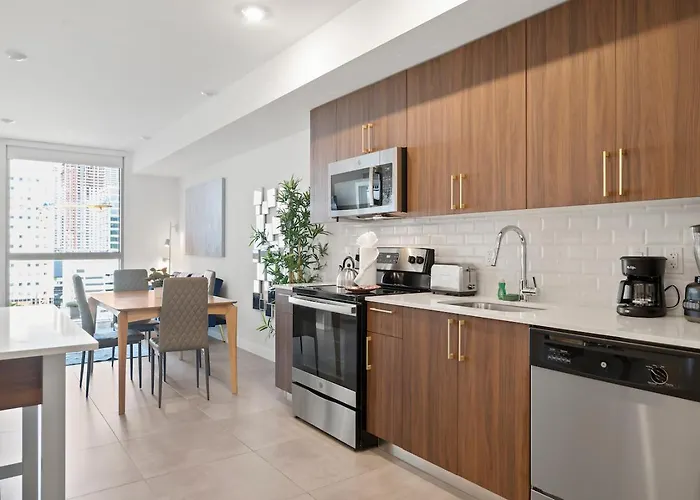 Modern Unit In Downtown Miami With Free Parking