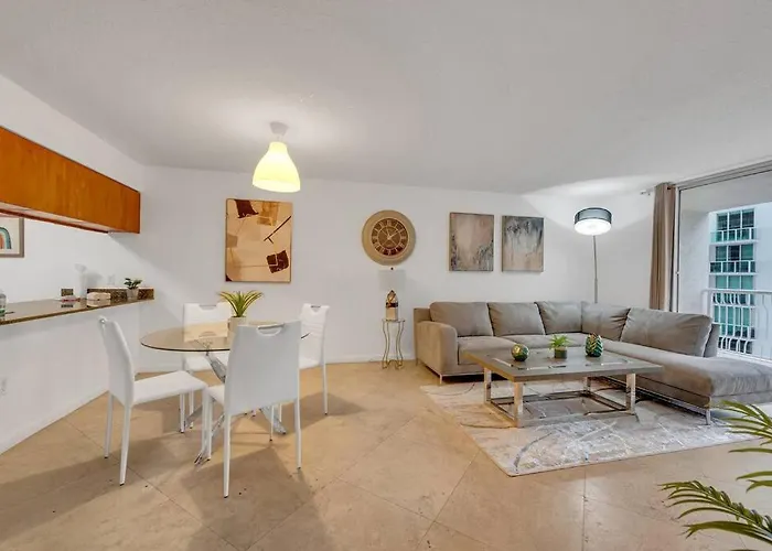 Ocean View 1Br Condo Brickell-Freeparking