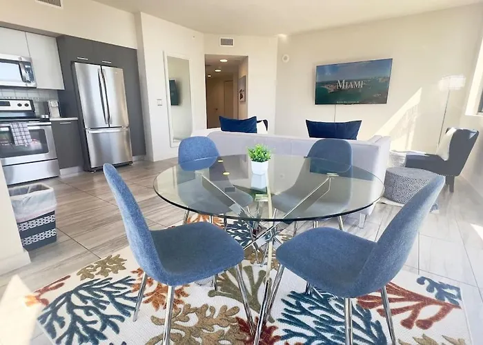 Oceana! 2Br With Rooftop Pool & Cabanas In The Miami World Center