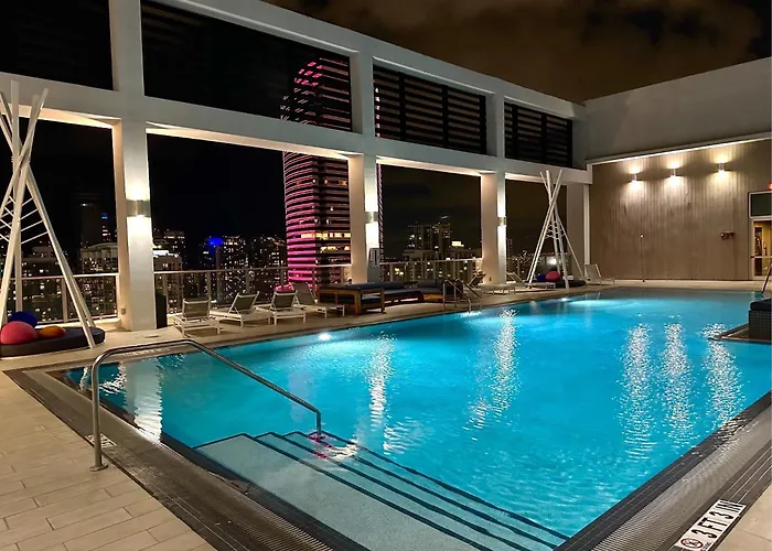 Luxe Loft 16Th Floor, Rooftop Pool, Brickell Downtown
