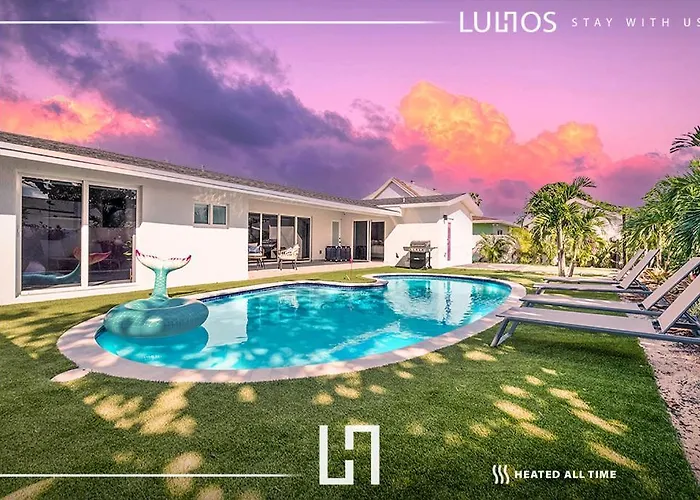 Premium Miami Villa Resort Pool, Golf & Bb Court L05