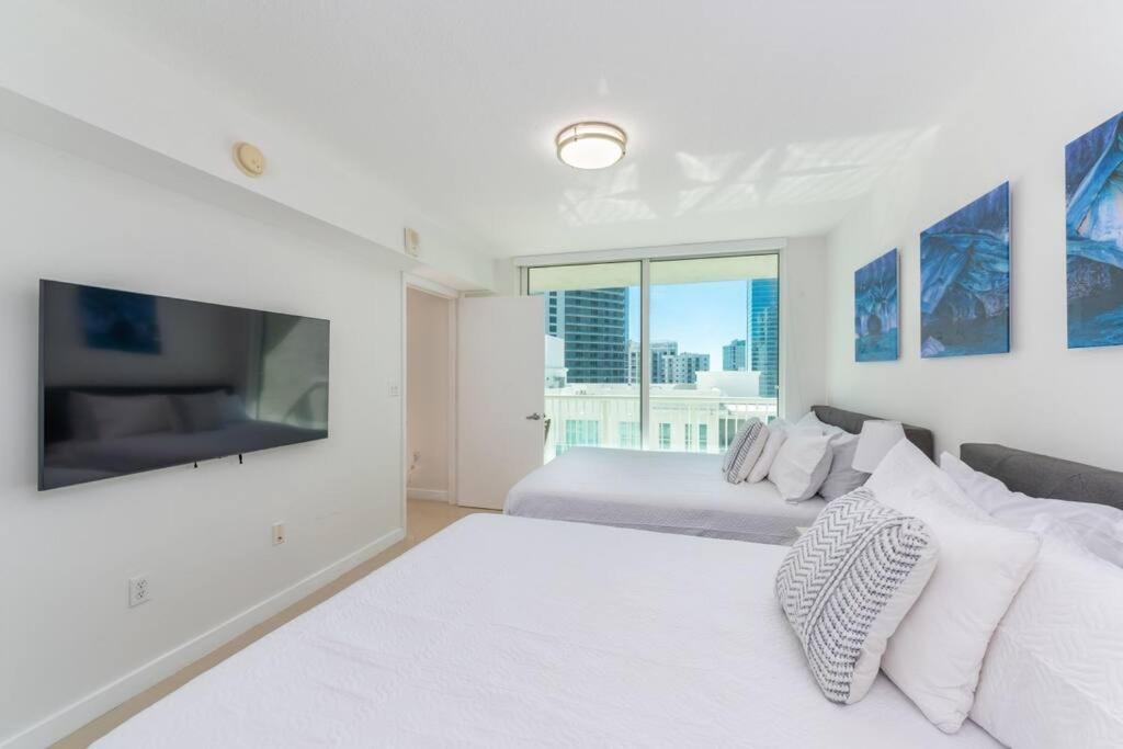 Apartment Stunning 2br With Ocean View At Brickell, Free Parking