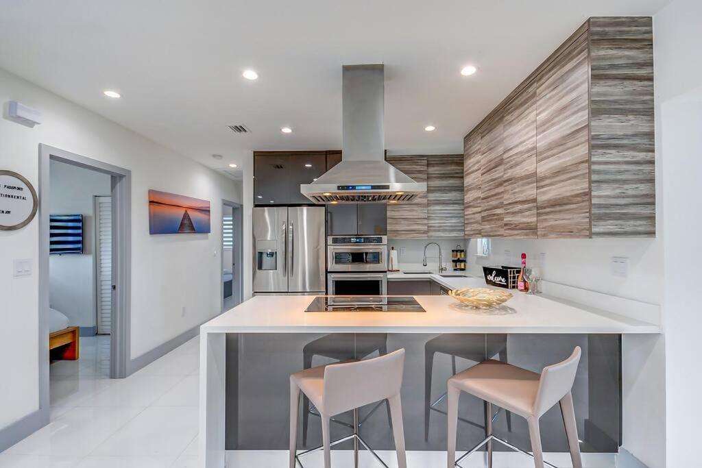 Cozy Paradise, With Heated Pool, Near Airport In L16 Miami