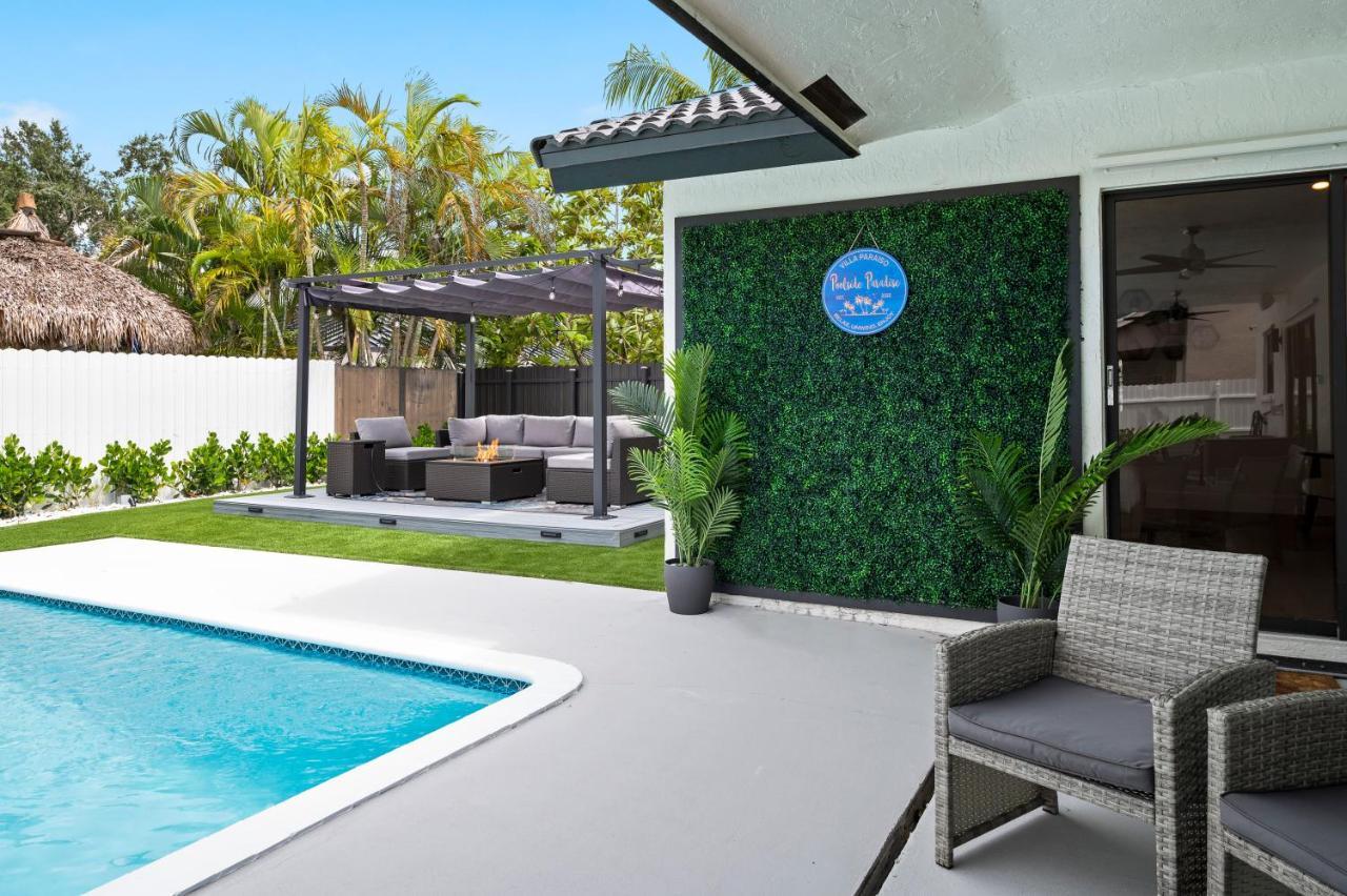 Paradise Miami, Luxury Gem With Heated Pool, Game Room, Fire Pit, 3 Bed 2 Bath Pousada *