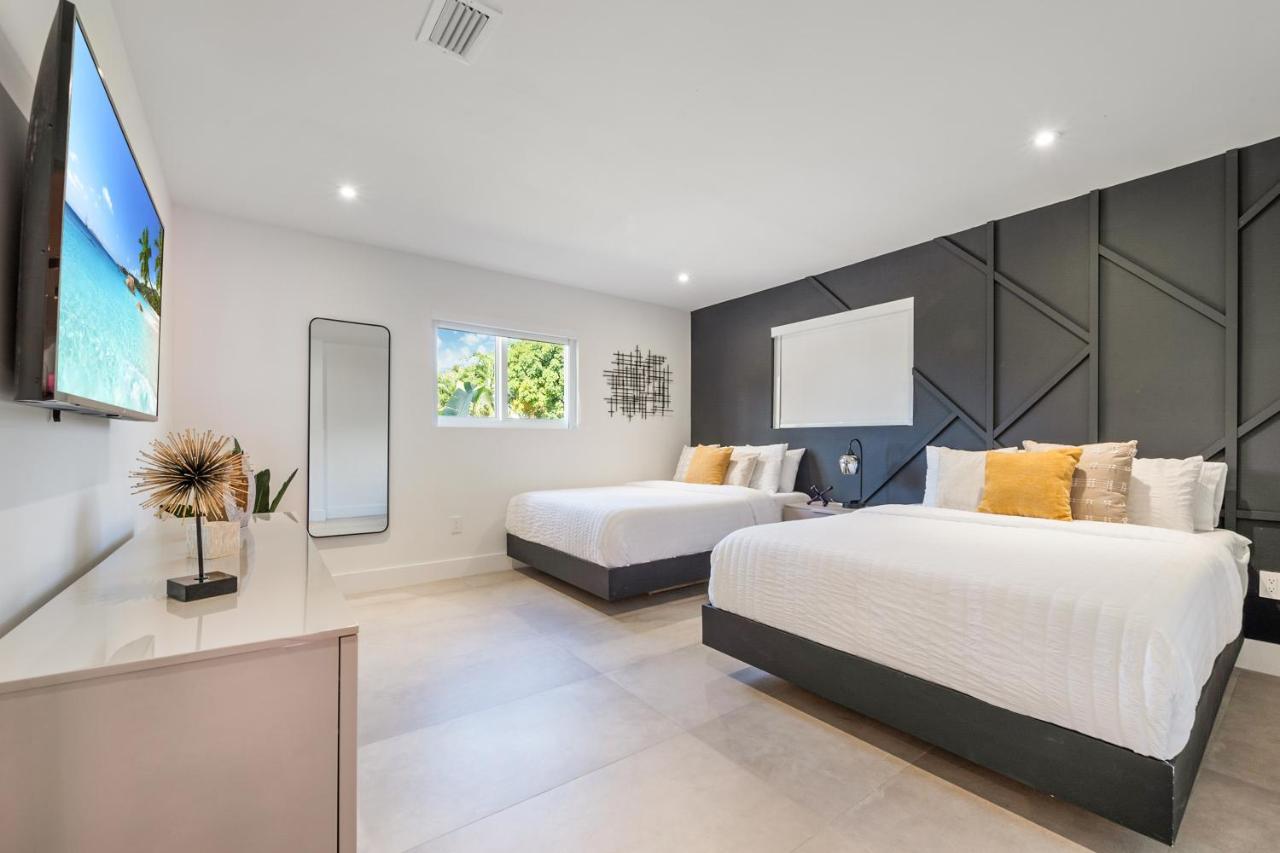 Premium Miami Villa Resort Pool, Golf & Bb Court L05