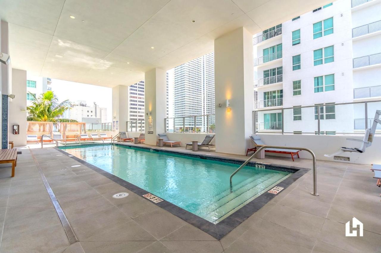 Apartamento Unique Dt Apts With Amenities Like Pool, Gym, Restaurants & Cowork Lounge By Luahost Miami