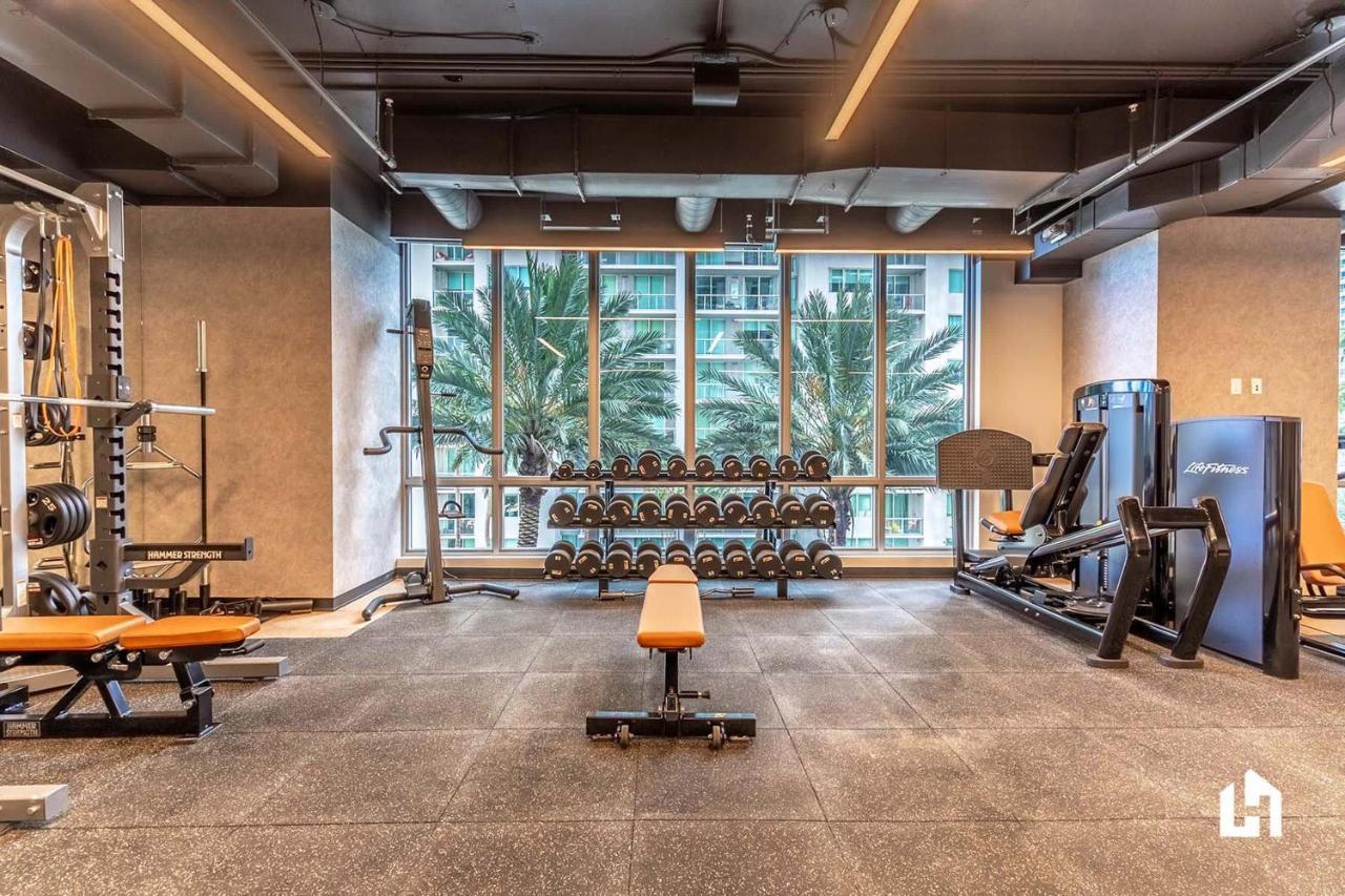 Apartamento Unique Dt Apts With Amenities Like Pool, Gym, Restaurants & Cowork Lounge By Luahost Miami