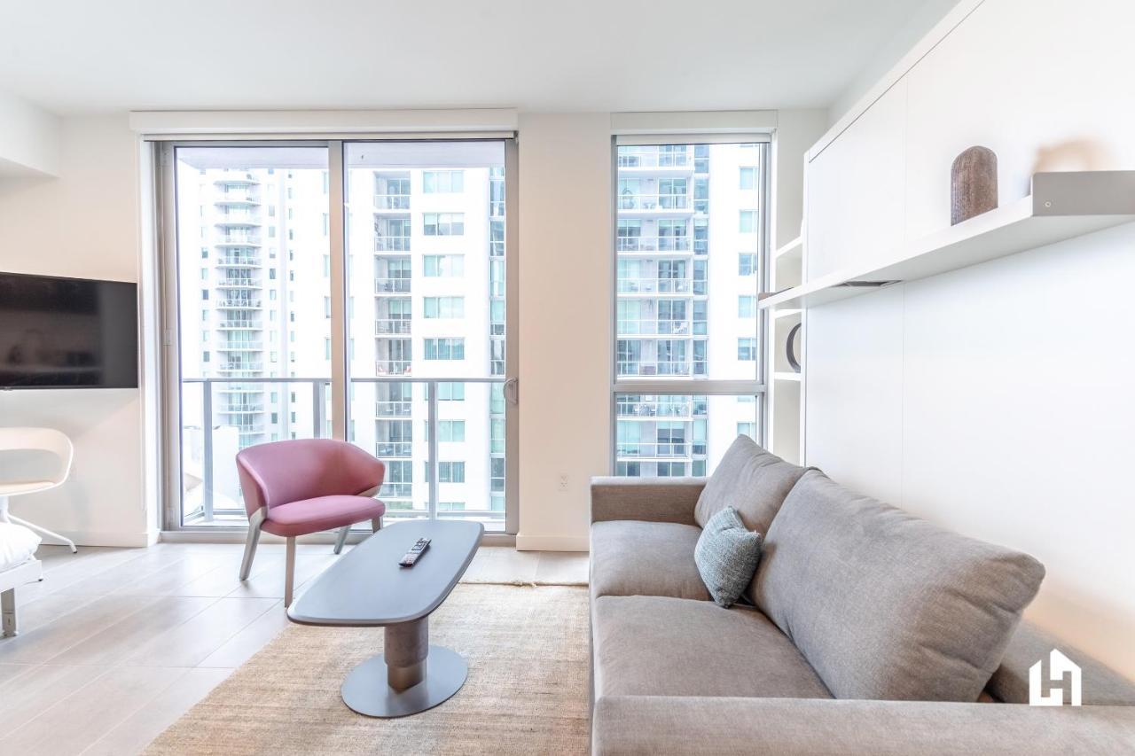 Apartamento Unique Dt Apts With Amenities Like Pool, Gym, Restaurants & Cowork Lounge By Luahost Miami