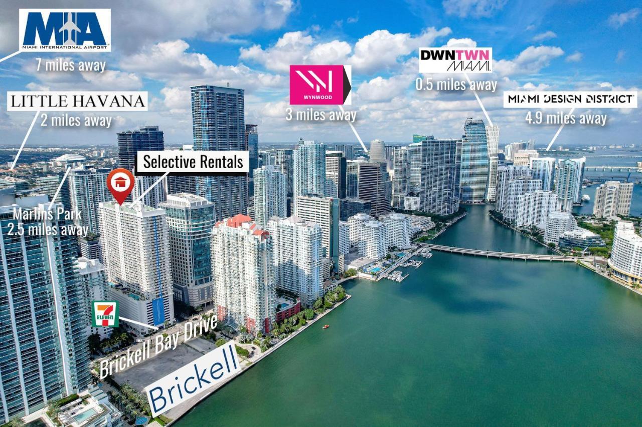 Downtown Brickell Spacious 4 Bedrooms 6 Beds