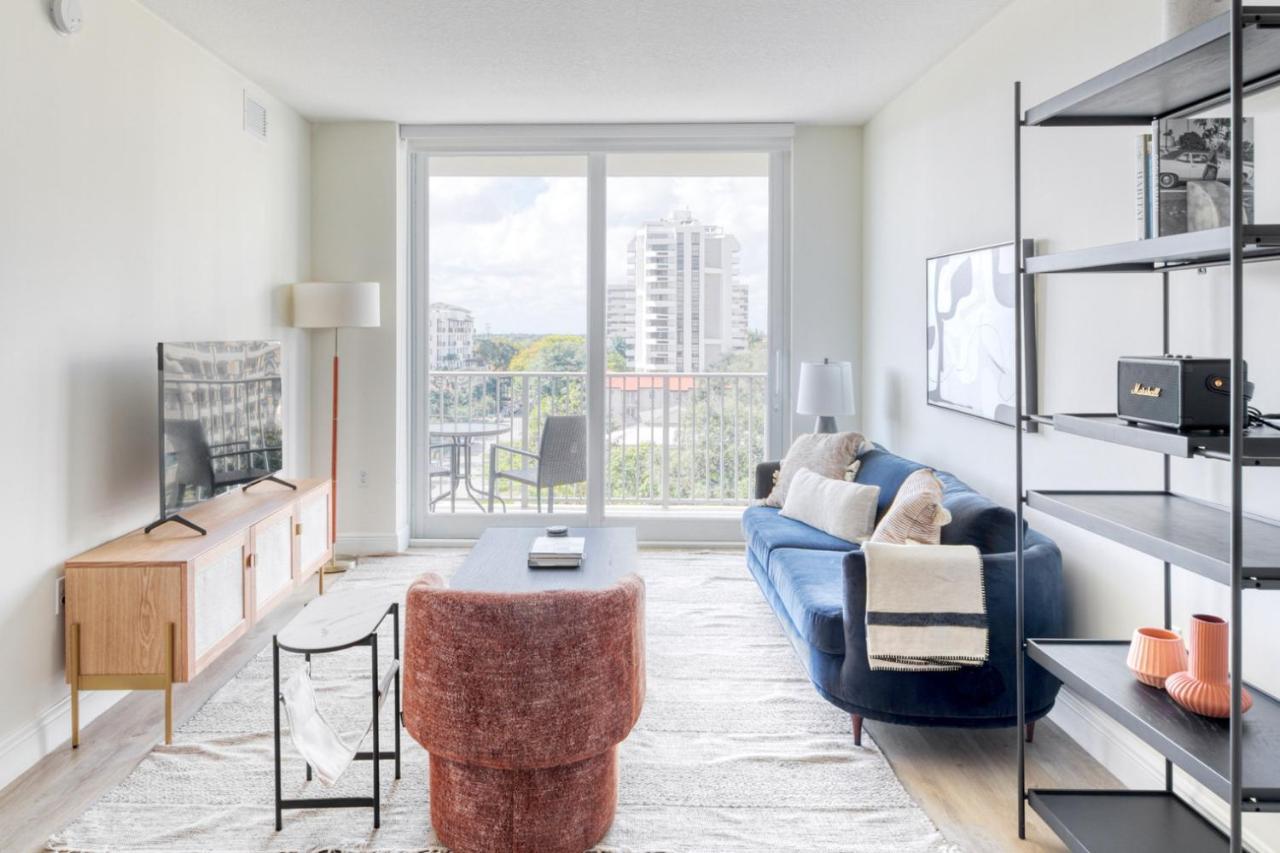Apartment Coral Gables 2br W Wd Pool Gym Near Shops Mia-45 *