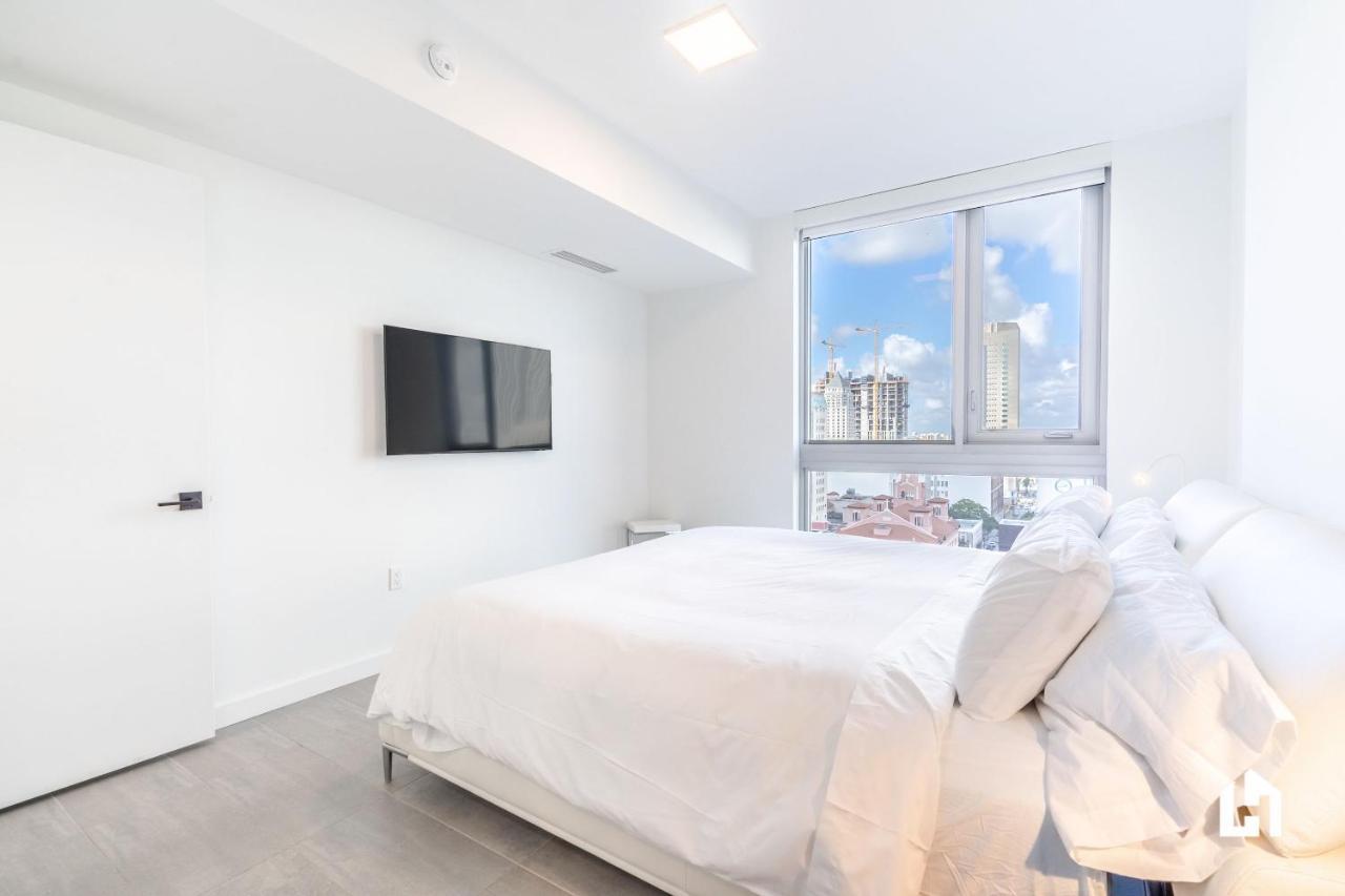 Apartamento Unique Dt Apts With Amenities Like Pool, Gym, Restaurants & Cowork Lounge By Luahost Miami