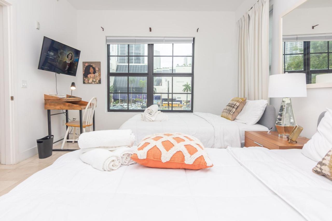 Downtown - 5 Minutes From Wynwood & Port - Art District Near Beach Apartamento