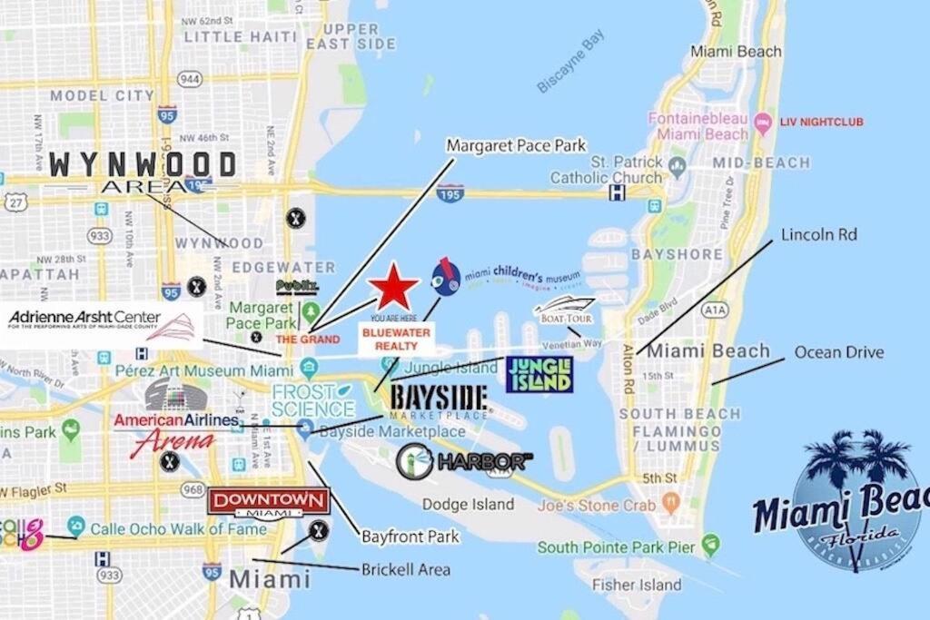 Apartment Electric Brand New With Water View, Edgewater Miami
