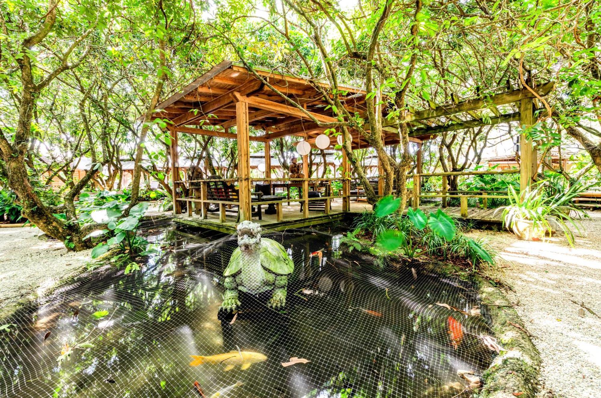 Magical Wonderkoi House In A Japanese Koi Garden