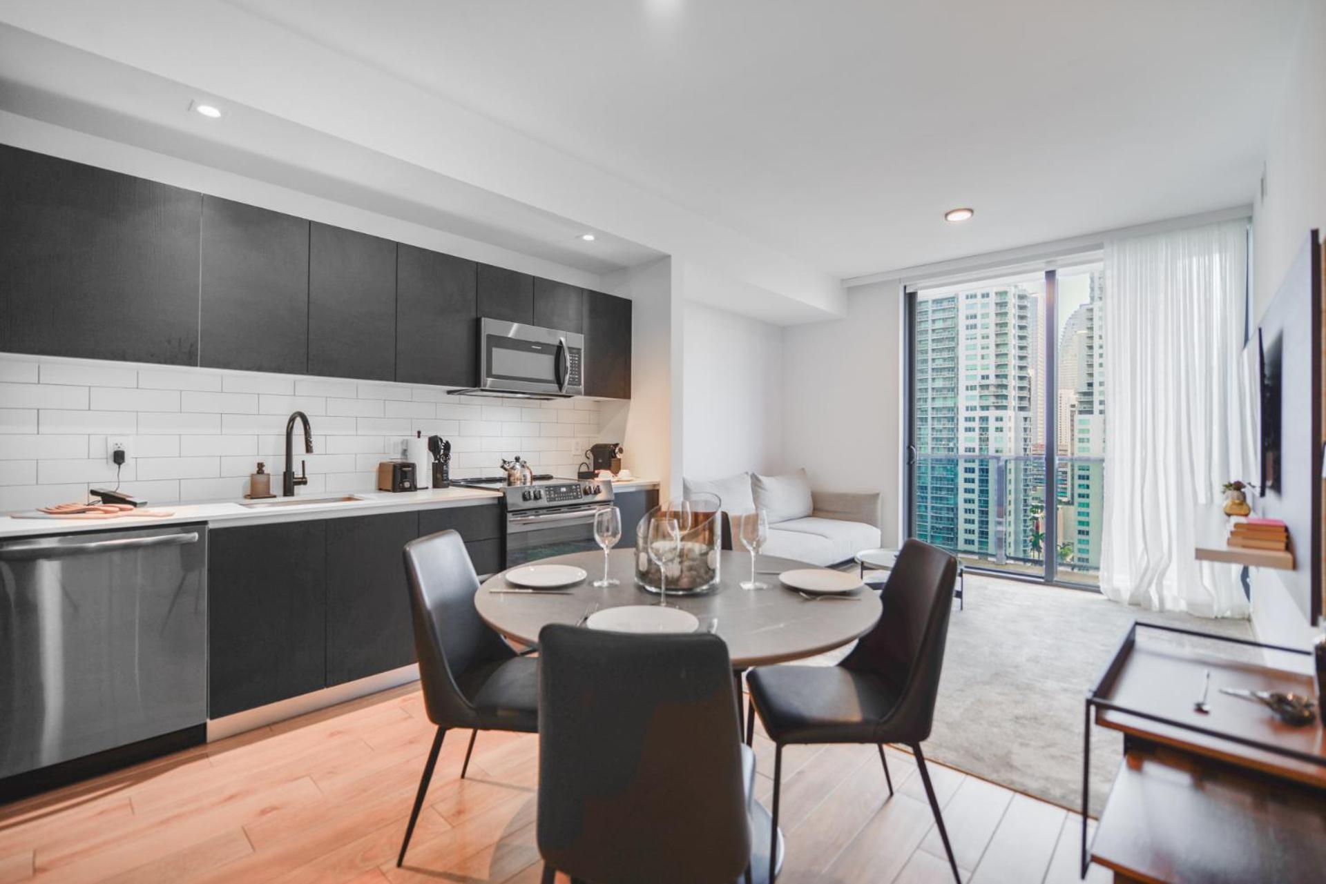 Breathtaking Views Near Bayfront Park Apartamento Miami
