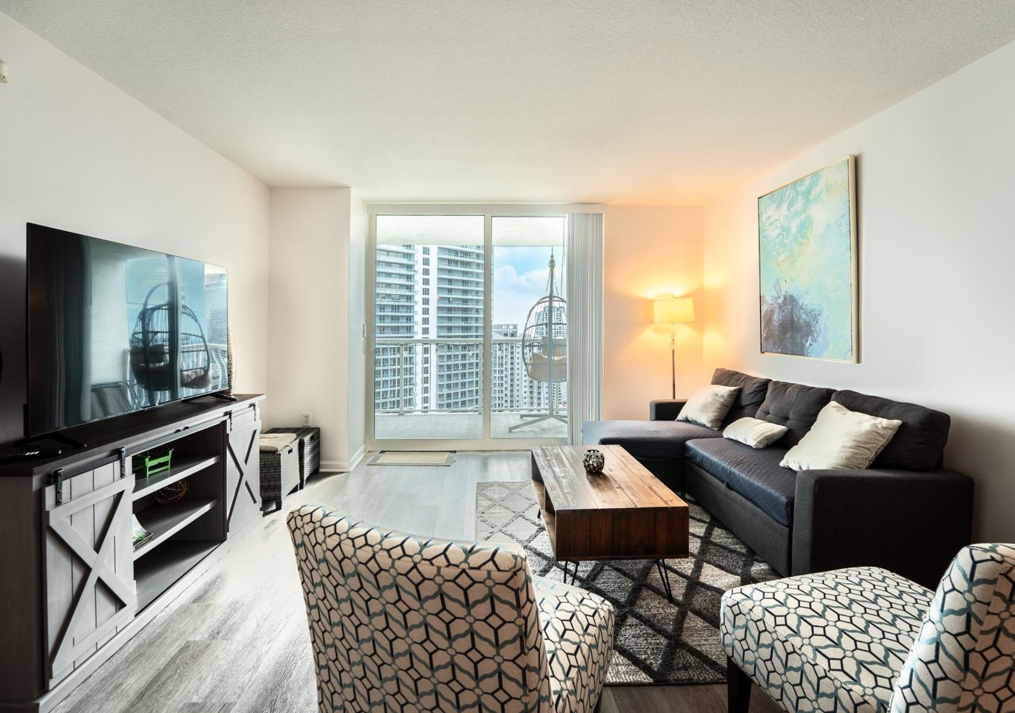 Bay Front Highrise Oasis In Brickell Apartment Miami