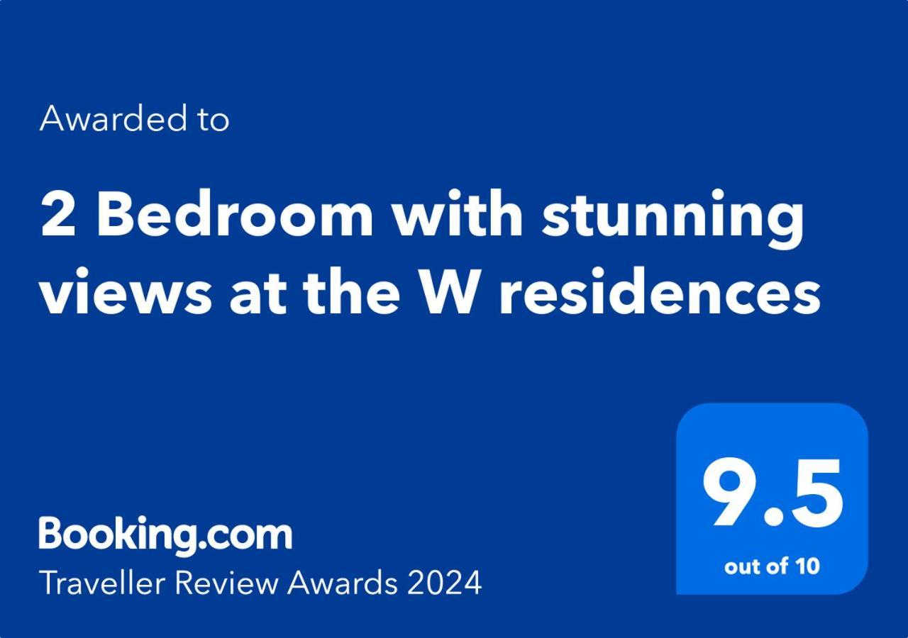 2 Bedroom With Stunning Views At The W Residences Apartment *