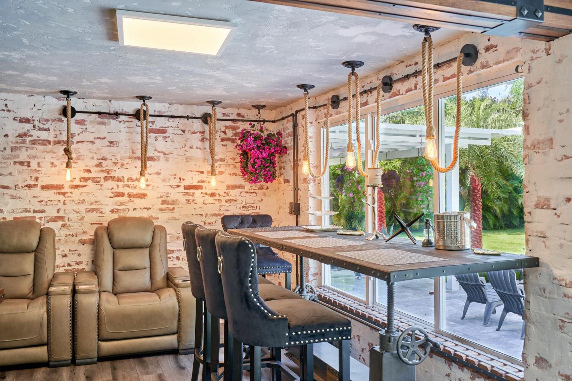 Pousada With Outdoor Sauna, Outdoor Bar And Pergola With Games Miami