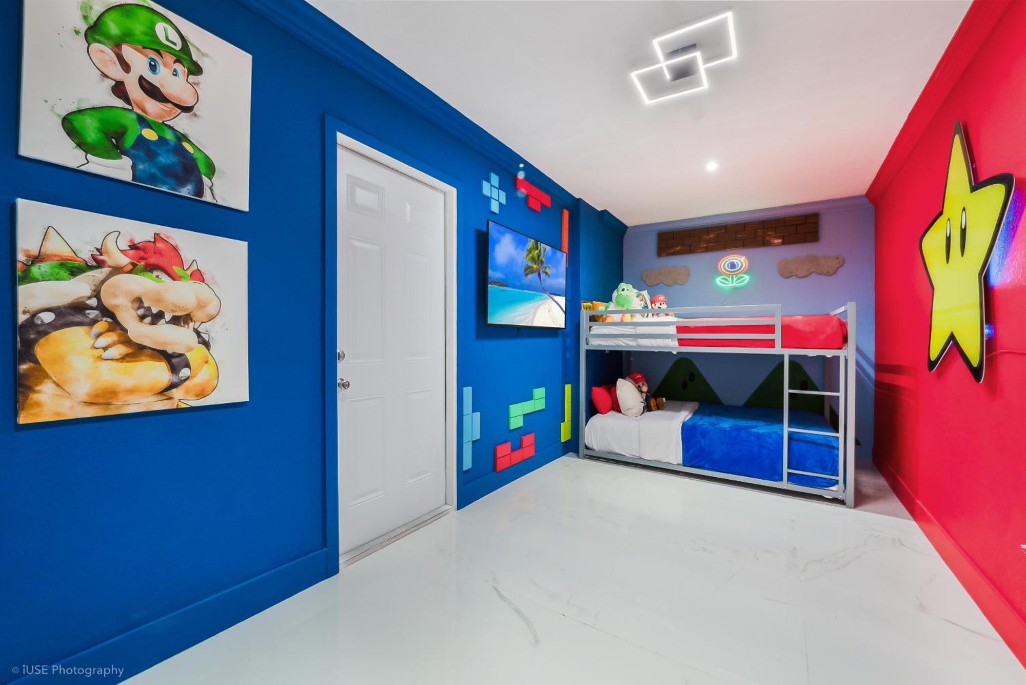 Villa Pirate's Ship Heated Pool 16 Guest Super Mario Theme *