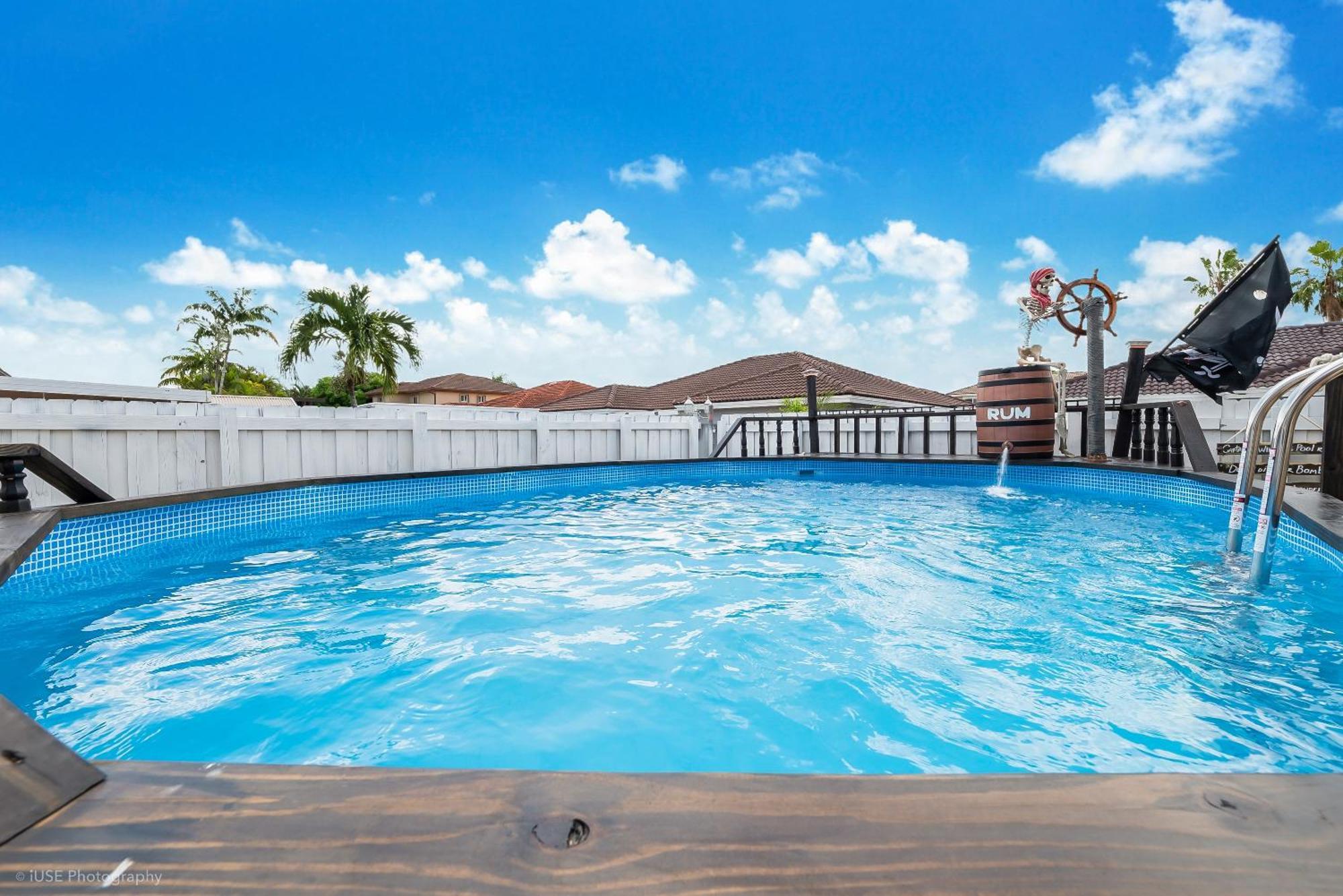 Pirate's Ship Heated Pool 16 Guest Super Mario Theme *