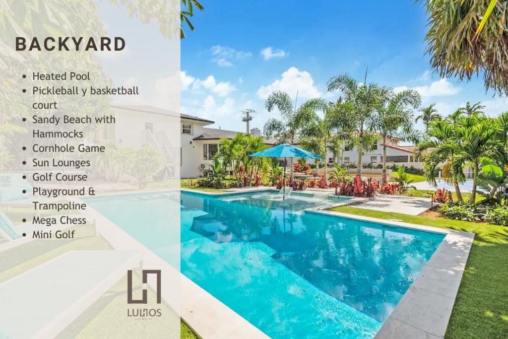 Unique Flagler's Mansion Pickleball Court L37 * Miami