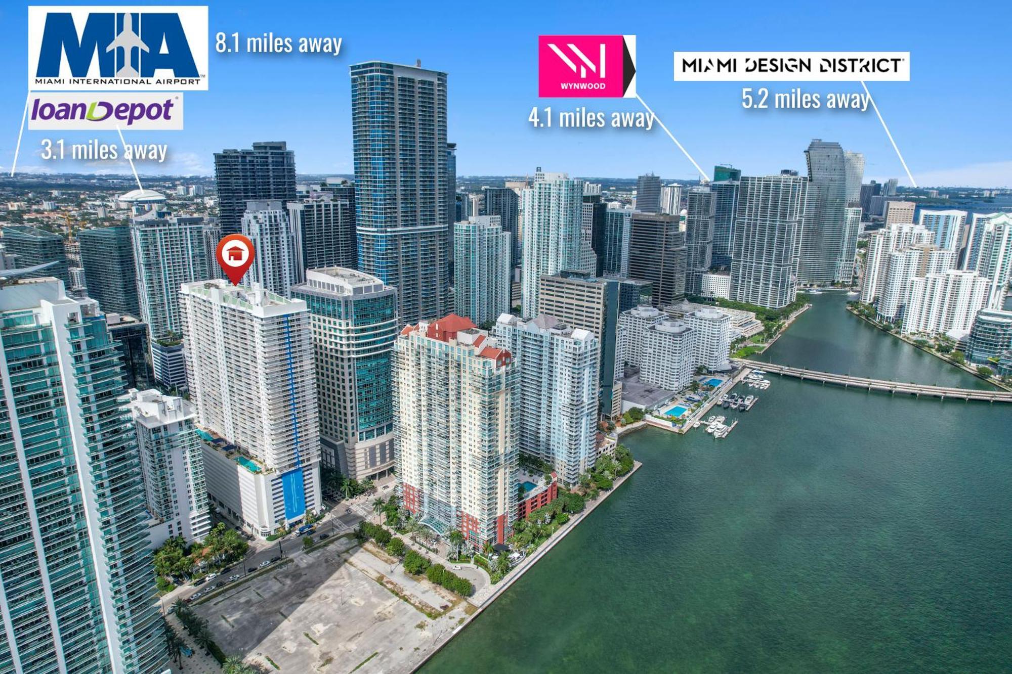 Zeus' Sanctuary Ocean View In Brickell Casa de férias
