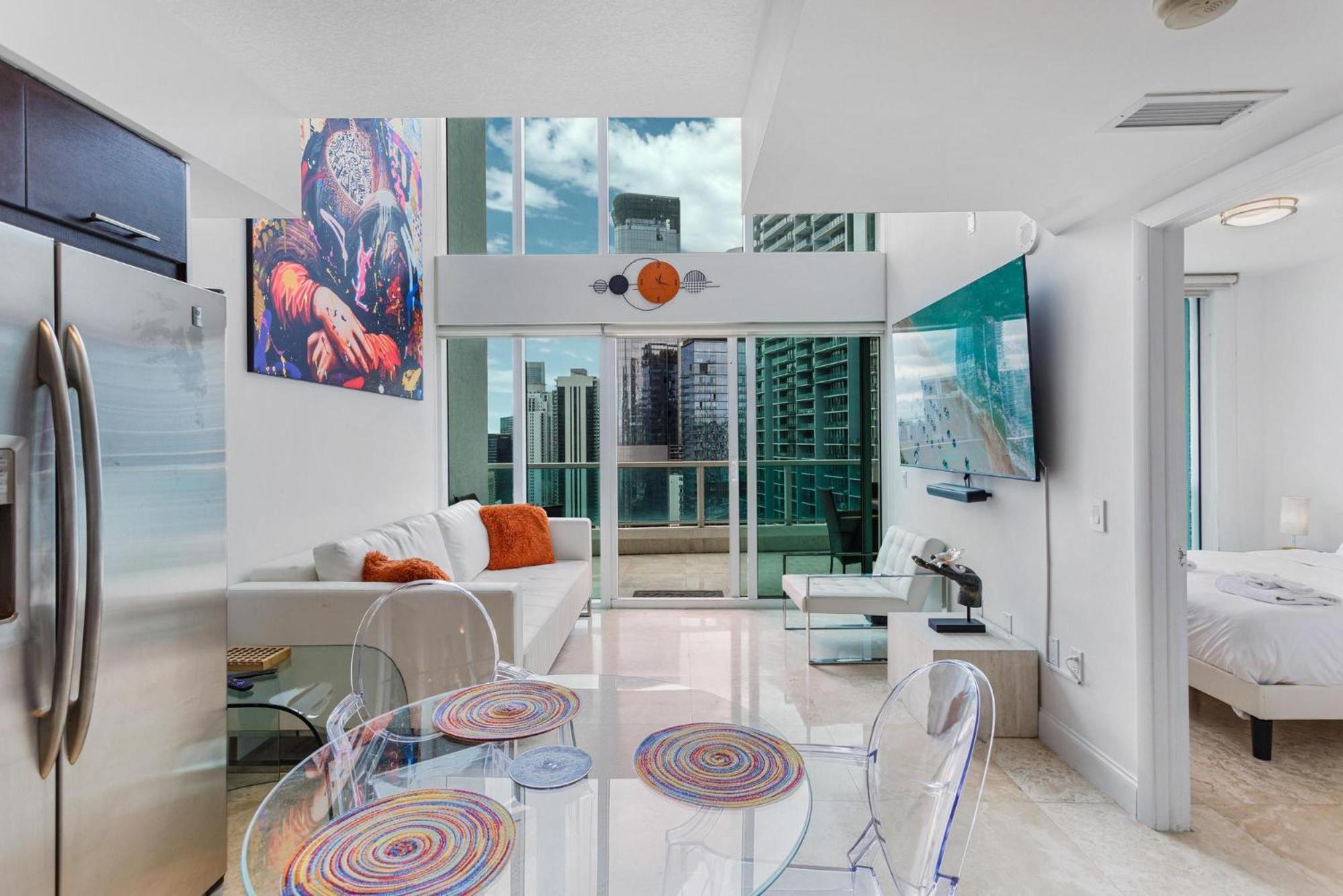 Luxury Mona Lisa Loft, Center Of Brickell Apartment Miami