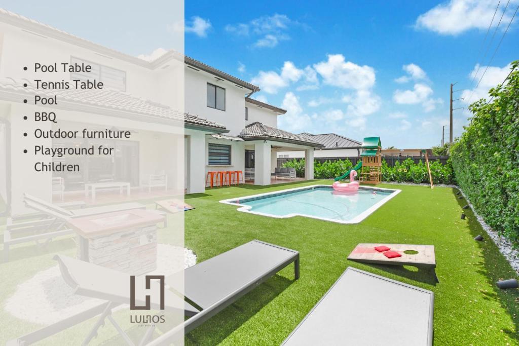 Holiday home Experience Miami'S Bongo'S House Private Pool And Game Room Luxury Rental L54