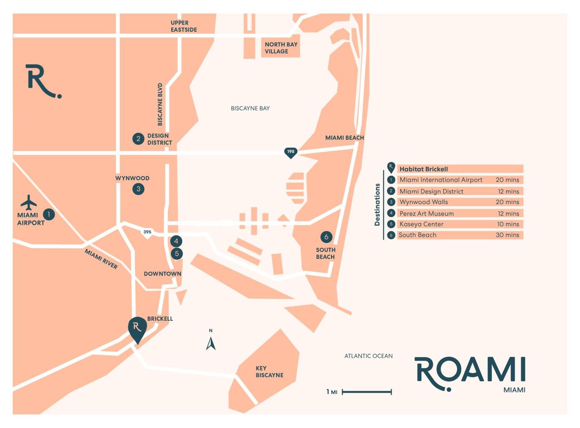 Roami At Habitat Brickell Aparthotel 4*
