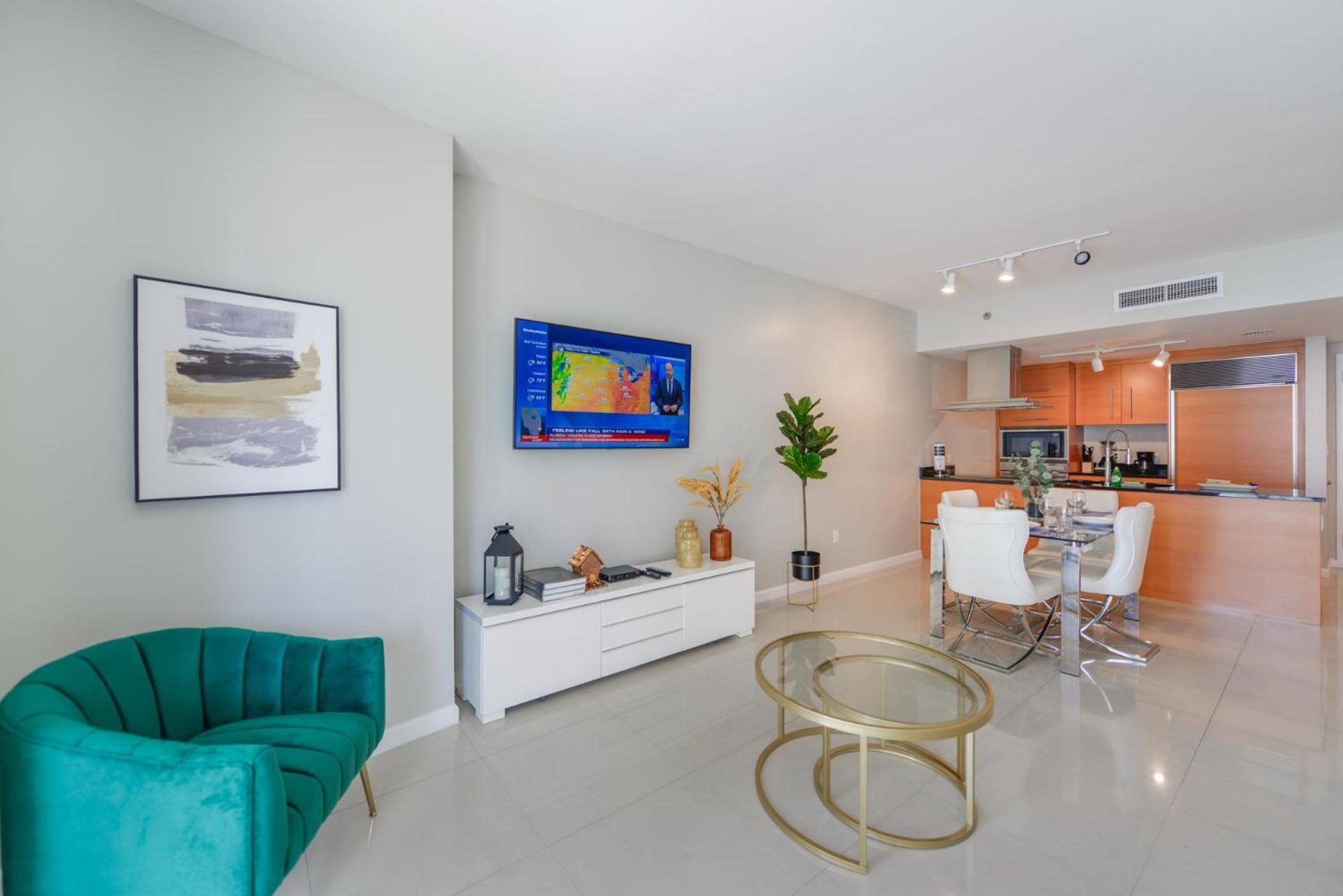Apartamento Stylish City-view In Brickell Miami