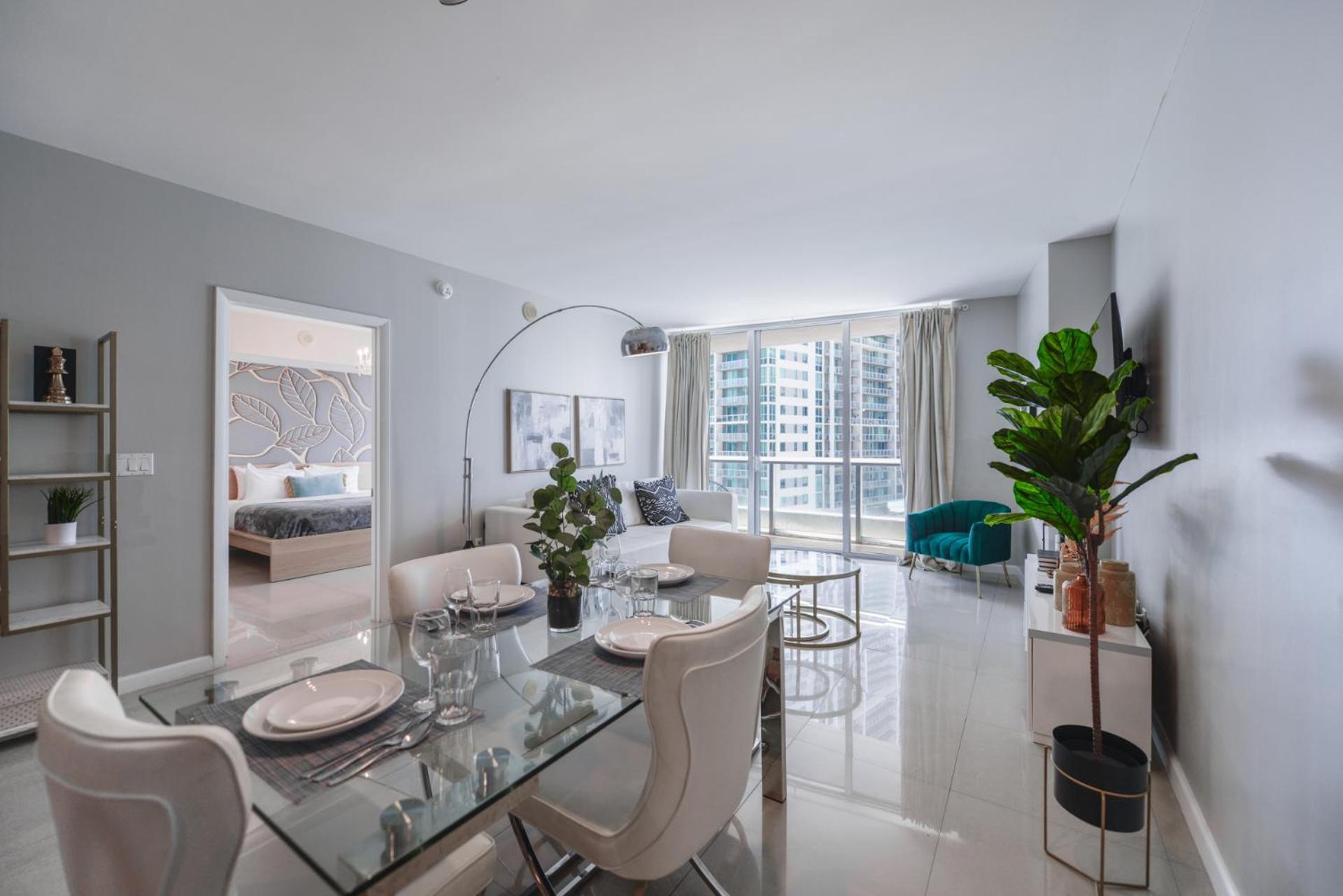 Stylish City-view In Brickell Apartamento Miami