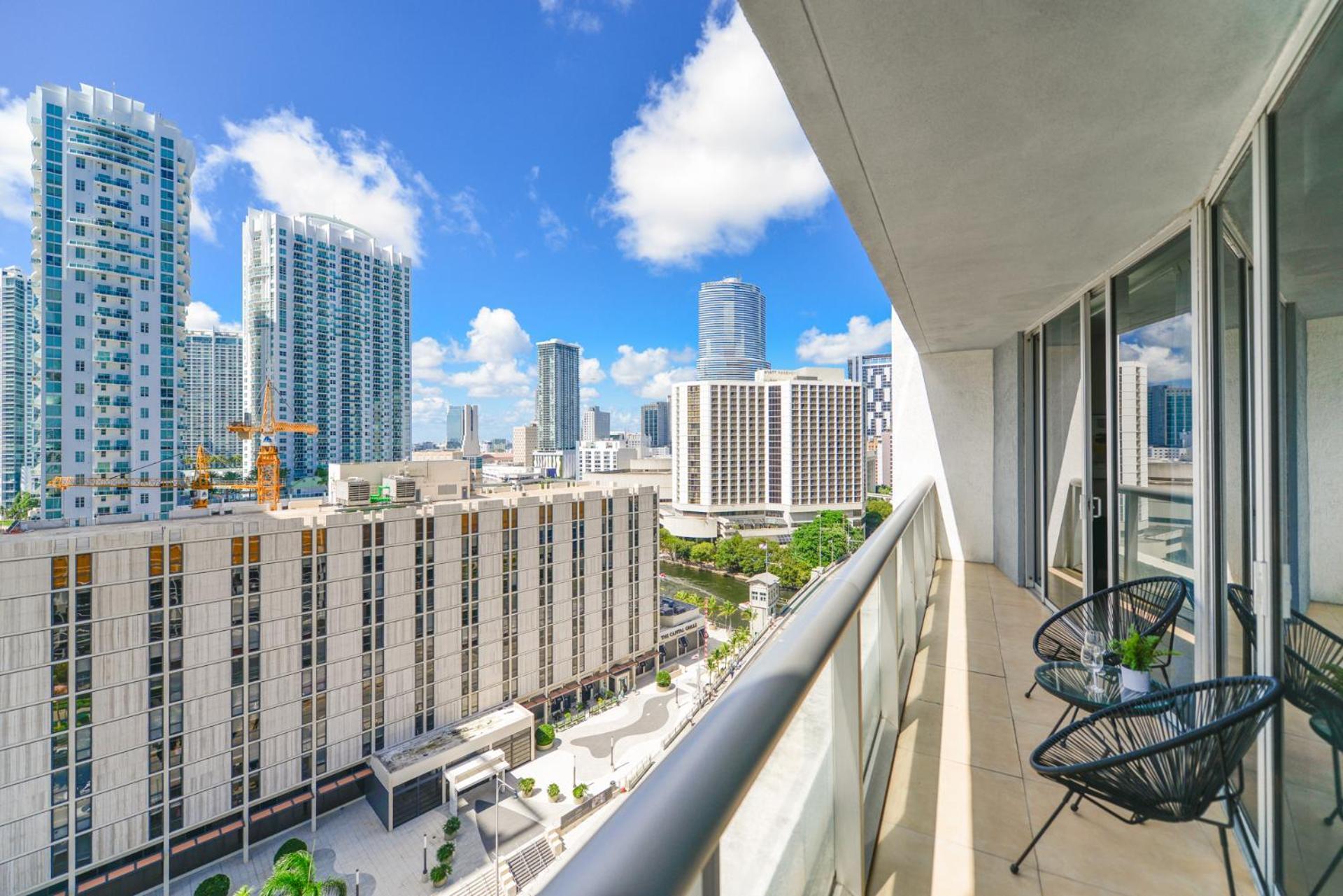 Stylish City-view In Brickell Apartamento
