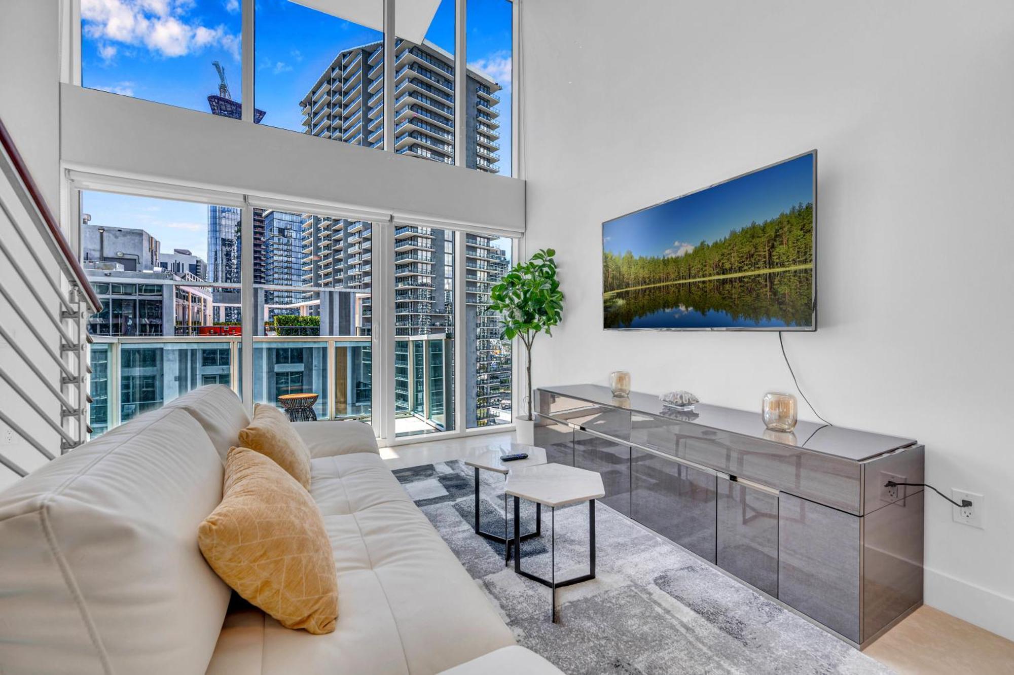 Stunning 1 Bedroom Loft In The Heart Of Brickell Apartamento