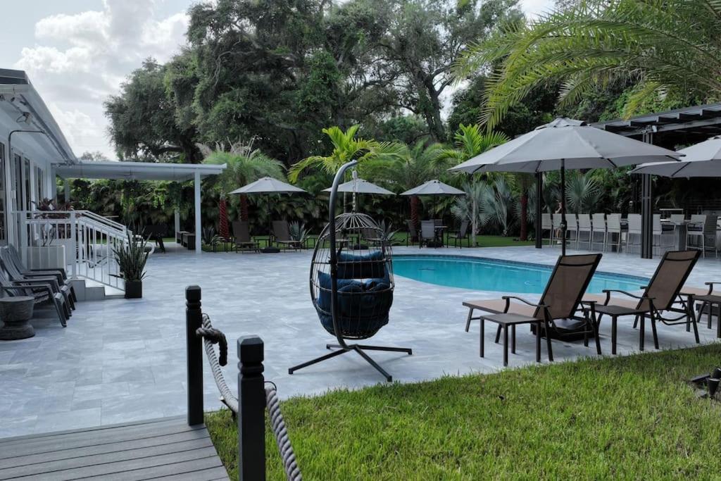 With Outdoor Sauna, Outdoor Bar And Pergola With Games Pousada Miami