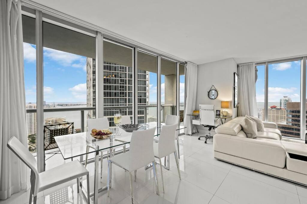 Apartment 44th Floor Corner 2 Bdr• Icon Brickell• Ocean View And Free Miami