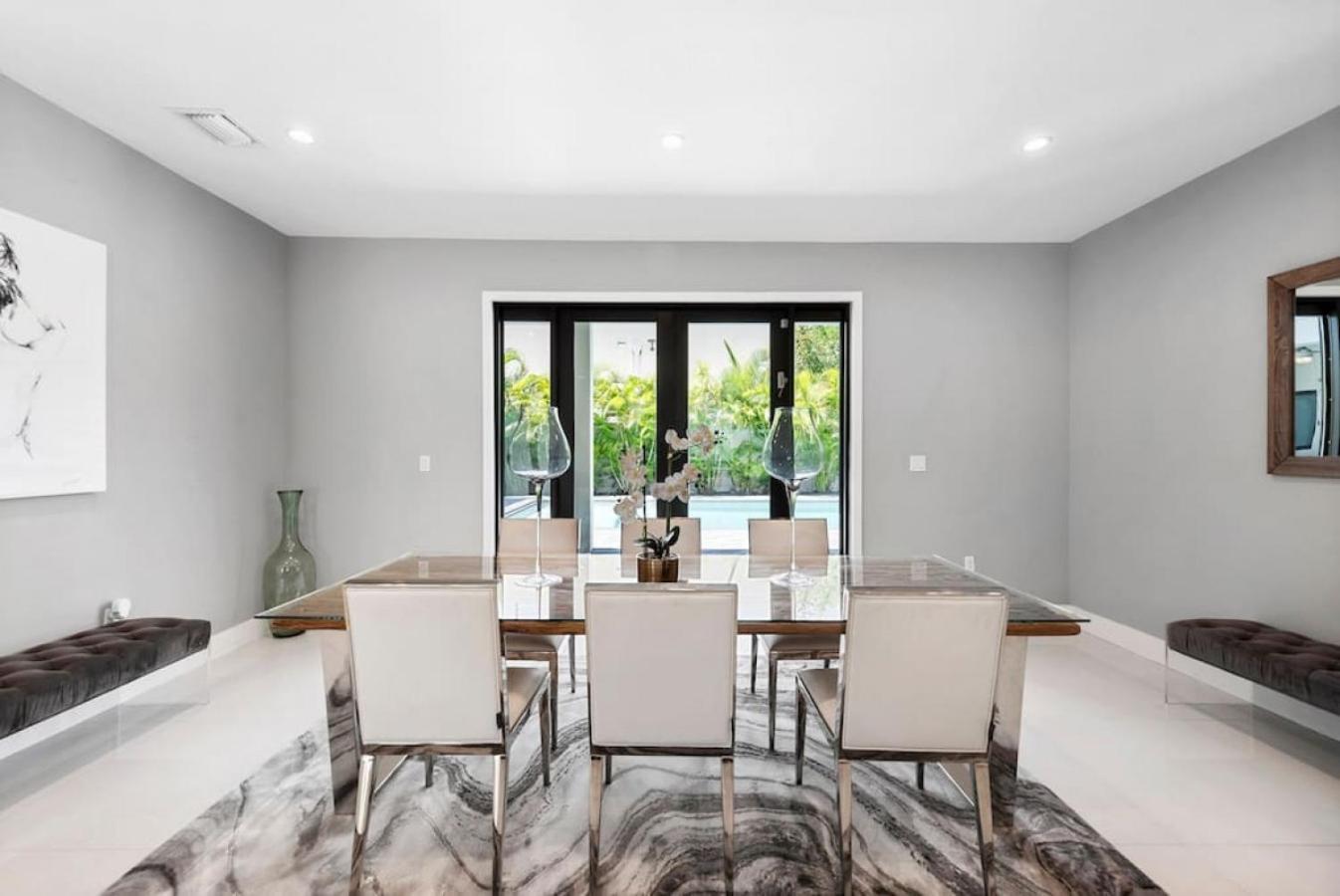 Granada Modern Luxury In Massive Mansion With Heated Pool Miami